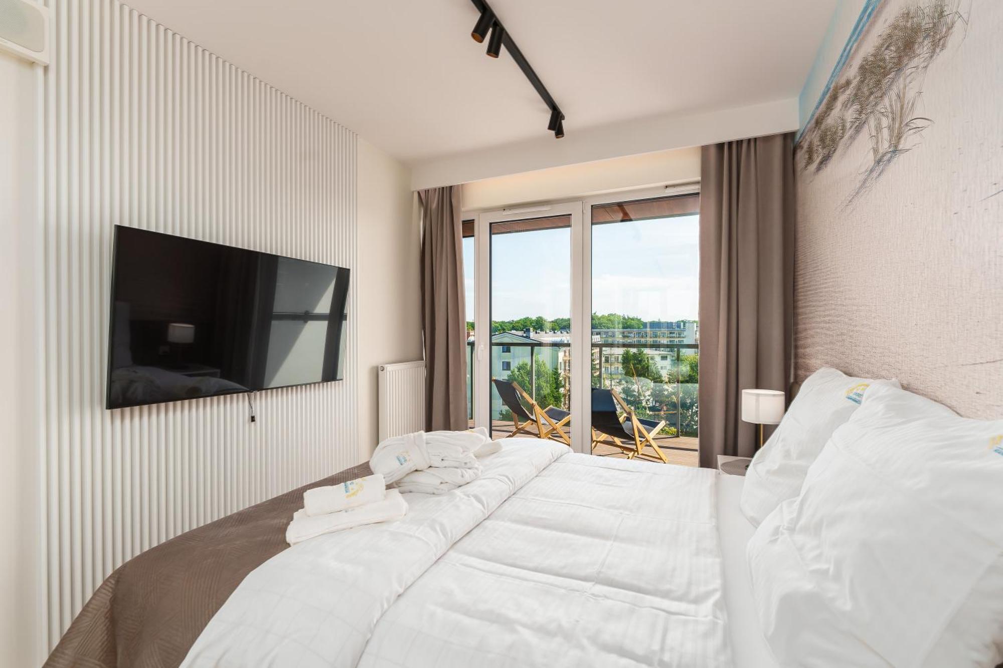 Apartament Delux Kasprowicza 20C Prywatny Parking Basen Sauna Oraz Silownia W Cenie Колобжег Екстериор снимка